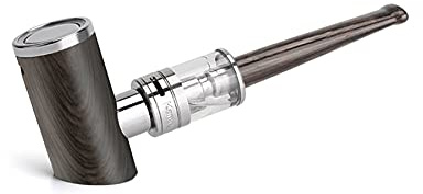 Electronic Cigarettes, Authentic Kamry K1000 Vaporizer and Battery, Classic Self Standing Ecigs,Large Vapour,Wooden Frame,With 2 Spare Coils,Nicotine Free, Liquid free， for above 18 years old only