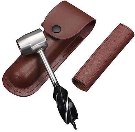 ACEXIER Manueller Schlangenbohrer – Handbohrer Bagger Schnecke – Outdoor Schlangenbohrer Bush Handwerk Survival Werkzeuge zum Schneiden Camping Ausrüstung Pack