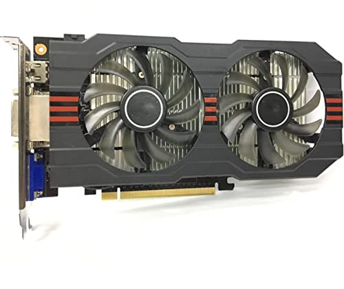 Taygate Scheda Grafica da Gioco Fit for ASUS. Carta Grafica Originale GTX 750. Ti. 2 GB 128. Po GDDR5. Schede Video for GeForce GTX 750. Ti. VGA. Carte 1050. GTX750 Ti.