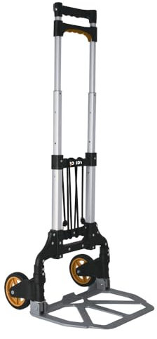 Diable aluminium 70 kg - Extensible de 63 à 100 cm - Poignée ergonomique