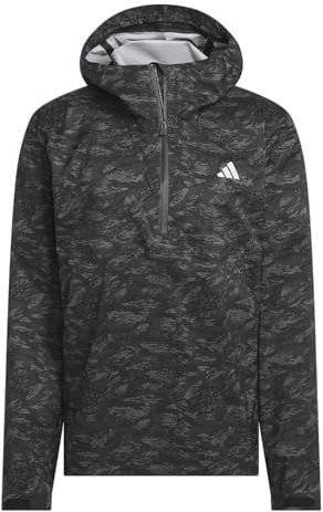 adidas Men's Ultimate365 Tour CLIMAPROOF+ Anorak Jacket, Black, XX-Large