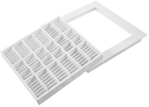 ibasenice Accesorio de Piscina Tapa de Drenaje Cuadrada de Plástico 9.84x9.84 Pulgadas, Cubierta para Desagüe del Piso y Drenaje Sumidero, Diseñada para Evitar Bloqueos en Piscinas