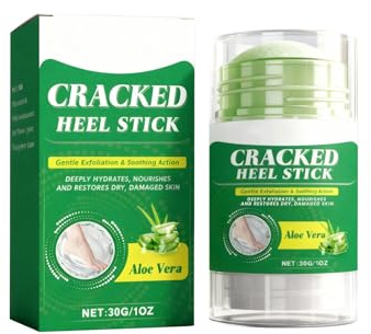 Baume pour les pieds à l'aloe vera - Prévention des crevasses, hydratation et douceur des pieds, 30 g