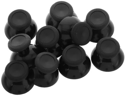 PAMINGONO 10 piezas Tapones Joystick Silicona para Mando Cubiertas Protectores Antideslizantes para Agarre Pulgar Fácil Instalación Kit Repuesto Controlador Gamer