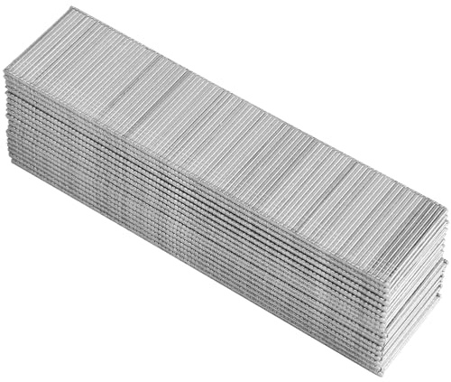 OSALADI 5000 piezas Grapas de Acero Inoxidable Carpintería Clavos para Clavadora Neumática Resistentes y Duraderas para Bricolaje y Reparación de Muebles