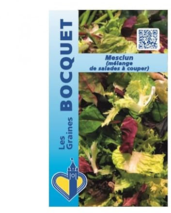 Sachet de graines de Mesclun - mélange de salades - 4 g - légume feuille - LES GRAINES BOCQUET