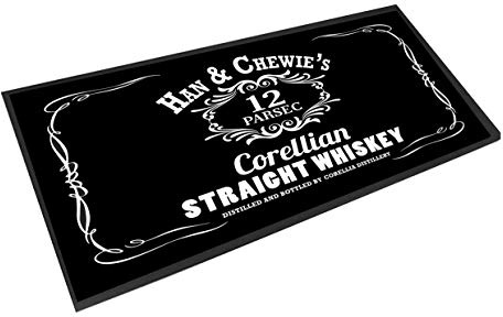 Han & Chewie's Corellian Tapis de bar à whisky Tapis de comptoir