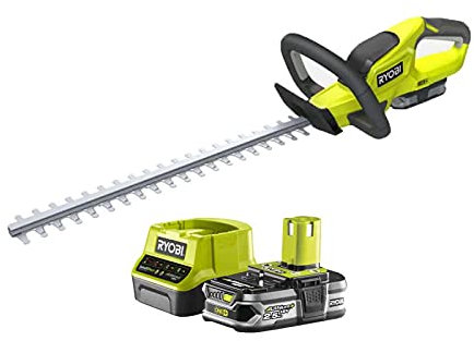 Pack RYOBI Taille-Haies 18V One+ RHT184520-1 Batterie 2.0 Ah - 1 Batterie 2.5Ah - 2 Chargeurs RC18120-125