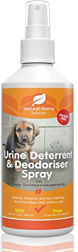 Eco Urine Deterrent & Deodoriser Enzyme Urine Destroyer Urine Stop Cat Dog Repellent Stop Cats Dogs Repeat Marking Indoors Outdoors 100% Natural 250ml