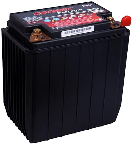 Odyssey PC625, ODS-AGM16CL Reinblei Motorradbatterie, 12V 18Ah 200A (CCA), AGM Motorradbatterie mit enormer Startleistung, besonders zyklenfest und extrem robust