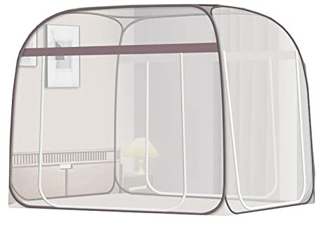 CUTTE Schlafzimmer Betthimmel Moskitonetz Atmungsaktive Kuppel Moskitonetz Bettzelt Kinder Leseecke Überdachungen in Schlafzelten Zu Hause,02,180x200cm
