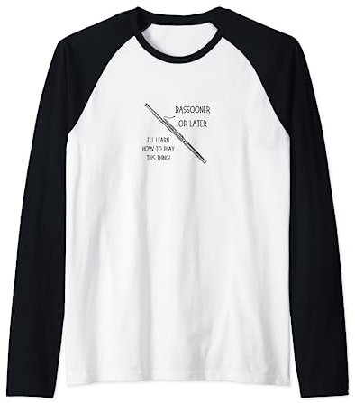 Fagott oder später lernen, diesen Fagott zu spielen Raglan