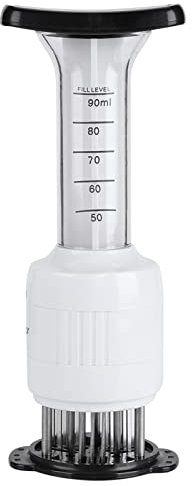 HOHXFYP Inteneritore di Carne, Strumento Multifunzione per Inteneritore di Carne da Cucina, Resistente Iniettore di Marinata di Carne in Acciaio Inossidabile per Includere Carne di Maiale