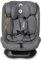 Lorelli Scorpius i-Size Autositz für Kinder von 40-150 cm, Babyschale, Autositz ab Geburt bis 12 Jahre, verstellbare Kopfstütze, 3-Punkt-Sicherheitsgurt, Grau