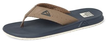 REEF Mens Sandals, Phantoms, Khaki Navy, 11