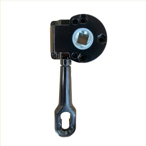 FRAMIG® Arganello per Tenda da Sole a Caduta. Rapporto di riduzione 7:1 - Colori Vari (4 - Nero)