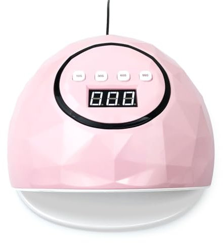 TVSKWMRQ Lampada per Il miglioramento delle Unghie da 86 W Macchina per fototerapia a LED Lampada da Forno per Colla a Olio per Unghie a induzione Intelligente (D Come Mostrato)