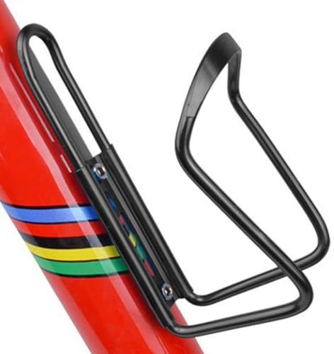 Lightweight Aluminum Alloy Water Bottle Cage for Mountain Bikes - Bicycle Cup Holder With Screws, Firmly Hold Design
