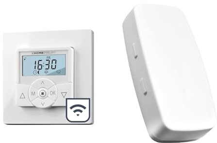 HOMEPILOT Zeitschaltuhr premium smart + Funk-Sonnensensor, Smart-Home Rollladenschalter für Rollladenmotor