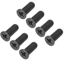Gintai Kit Vis 7pcs pour Dell Inspiron 5593 5594 3501 3505 châssis Ordinateur Portable Housse de Base Fixation pour Fond d'ordinateur vis de Remplacement pour PC Portable Screws