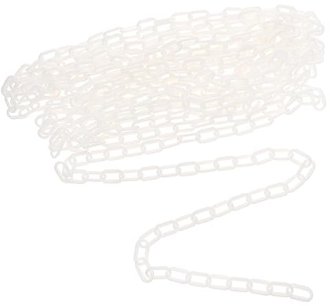 SOIMISS 10m Traffic Barrier Linked Chain Plastic Chains for Road Safety Easy to Use Store