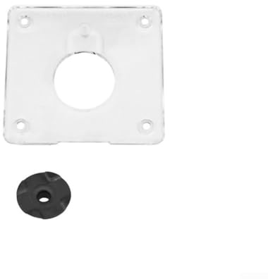 YJDOORPLAY Router Edge Guide Trimmer Template For 3710 3709 Trimming Machines Includes Guide Wheel Bracket(baseboard)