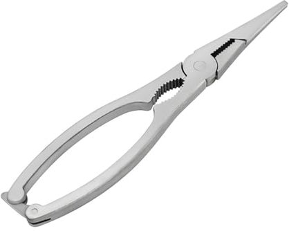 Stainless Steel Seafood Tools Crabb Stripping Pincers Kitchen Crabb Shrimp Peeling Clamp Pliers Clip Stainless Steel Pliers