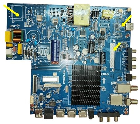 CV9632H-A50 4K WiFi TV Motherboard There Are 6 Specifications, Please Pay Attention To The WiFi Module, CI Interface, And PFC(NO CI NO PFC B WIFI)