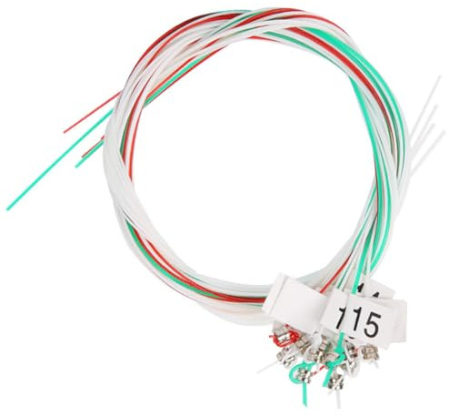 STOBAZA Leiersaiten Nylon Satz 15 Saiten für Leier mit Hoher Haltbarkeit und Formstabilität Praktisches Harfensaiten Zubehör für Musiker und Klassische Lyra Spieler