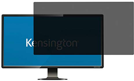 Kensington Blickschutzfilter für Monitore 18,5 Zoll, 16:9, Geeignet für LG, ViewSonic, Samsung, DSGVO-konform, Für mehr Datensicherheit, Mit Blaulichtfilter und Blendschutz, 626475