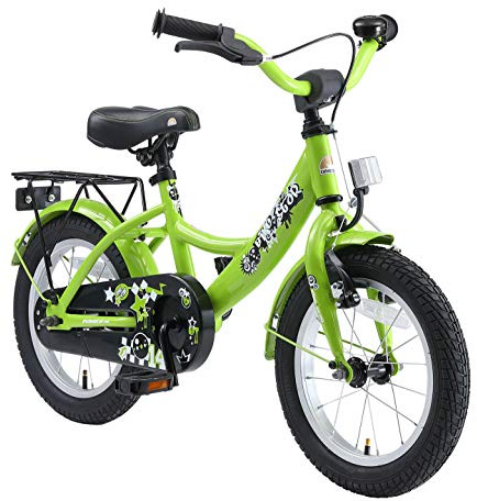 BIKESTAR Kinderfahrrad für Jungen und Mädchen ab 4 Jahre | 14 Zoll Kinderrad Classic | Fahrrad für Kinder | Risikofrei Testen