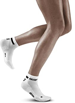 CEP THE RUN LOW CUT Laufsocken für Damen – Kurze Laufsocken mit gezielter Kompression für optimale Performance – Regenerierende Kompressionssocken für Frauen – atmungsaktiv & rutschfest
