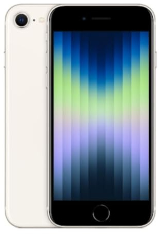 Apple iPhone SE 3rd Gen, 64GB, Starlight - Unlocked (Renewed)