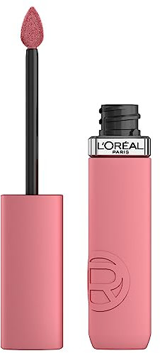 L'Oréal Paris Pflegender Lippenstift mit mattem Finish, Für leuchtende Farben mit bis zu 16 Stunden Halt, Infaillible Matte Resistance, Nr. 200 Lipstick & Chill?, 1x 5 ml