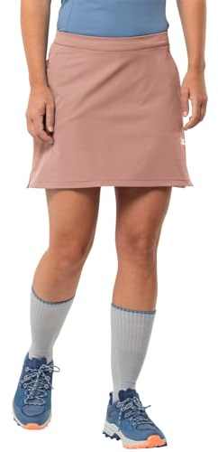 Jack Wolfskin Vandring Alpine Skort W, Roségryning, 38