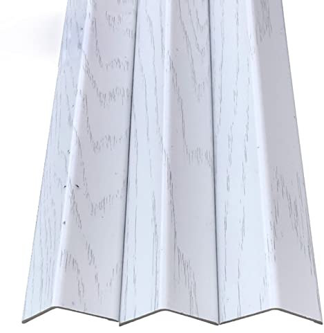 Schwellenstreifen, Bodenübergangsstreifen, PVC-Kantenschutz for Keramikfliesen-Tapeten, kollisionssichere Schränke, scharfe Ecken, Kantenverkleidung, Stoßstange (Farbe: Stil 4, Größe: 4 cm/1,57 Zoll B