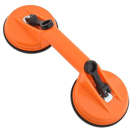 Gunpla Ventouse à 2 ventouses avec poignées ergonomiques - Charge maximale : 80 kg - 118 mm - Aspirateur portable pour verre, carrelage, marbre, stratifié, meubles