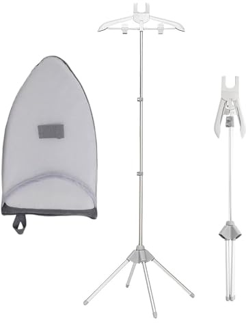 Appendiabiti Vapore, Grucce Per Ferro Da Stiro Vapore, Indumento Steamer Rack, Supporto Da Stiro Verticale Telescopico Fornito Con Guanti Da Stiro, Per Ferro Vapore Per La Casa