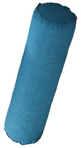 BLLMTEAR Lagerungsrolle | Nackenrolle | Kissen-Rolle für Nacken, Knie & Yoga | Rundes Nackenkissen |Waschbarer, Atmungsaktiver Bezug(~02,20x100cm/8x39in)