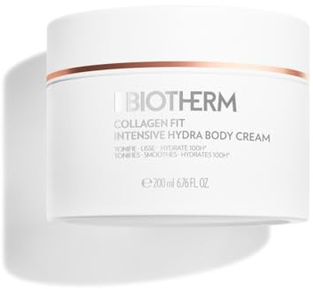Biotherm, Collagen Fit, Crème Corps Hydratante et Raffermissante, Enrichie en Biotech Plankton, Fractions de Peptides de Collagène et Céramides, Tous Types de Peau, 200 ml
