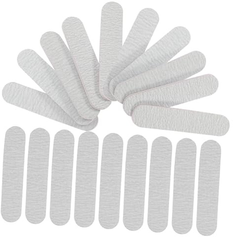 CANIGHT 100 Stück Kleine Nagelfeilen Doppelseitige Puffernagelfeilen Für Fingernägel Und Zehennägel Robustes Maniküre Werkzeug