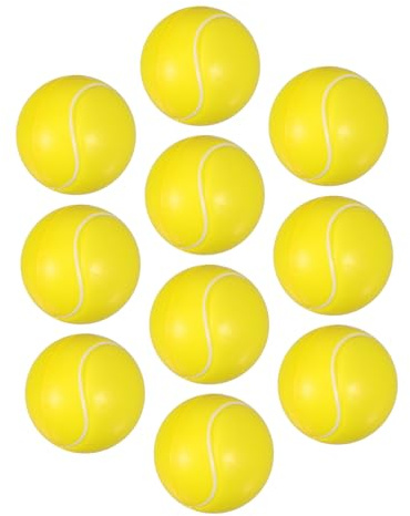 ibasenice 10pièces Balles Mousse à Presser Forme De Globe pour Garçon Fille Jouets Anti-Stress Rebondissants Lot de Balles Relaxantes