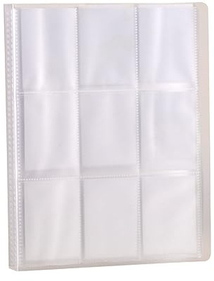 Vaguelly Álbum de Fotos Mini para Tarjetas de Nombre y Recuerdos Álbum para Fotos Instantáneas para Entradas de Películas y Tickets de Tren