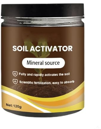 Activador de suelo para vegetales, promueve el enraizamiento. Activador de suelo orgánico y fertilizante para plantas.