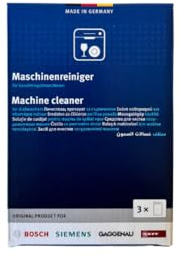 Maschinenreiniger für BSH 312194 00312194 – 3x45g | Spezialreiniger für Geschirrspüler | Entfernt Fett, Kalk & Gerüche | Pflege & Reinigung für Spülmaschine | SomosTrade