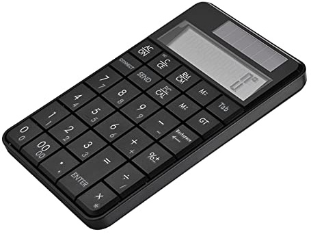Xiuganpo Mini Tastierino Numerico Wireless Calcolatrice con Display LCD, Tastierino Numerico Compatto con 29 Tasti per Utenti Mac