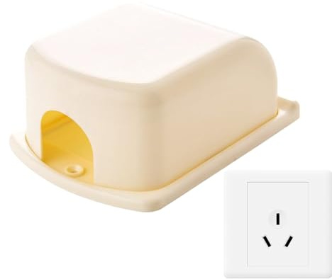 Protectores De Enchufe A Prueba De Niños Protector de Enchufe Eléctrico | Tapa Impermeable Para Tomas De Corriente Para Hogar Cocina Guardería Dormitorio Chimenea Residencia Estudiantil A