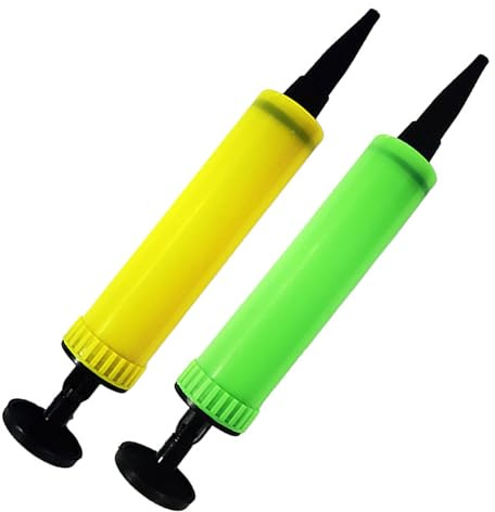 2 PCS Balloon Pump Hand, Ballon Pump, Manual Balloon Pump, Balloons Pump Hand, Manual Balloon Inflato for Foil Balloons Yoga Balls