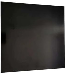 Placa de fibra de vidrio, Hoja de resina epoxi G10, fibra vidrio FR4 negra, for procesamiento y grabado bricolaje(200X200X3MM)