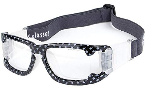 Uteruik Sports Goggles Lunettes de Protection Lunettes - Lunettes de Protection pour Le Basket-Ball de Soccer Badminton Cyclisme Motocyclisme (Style - E)